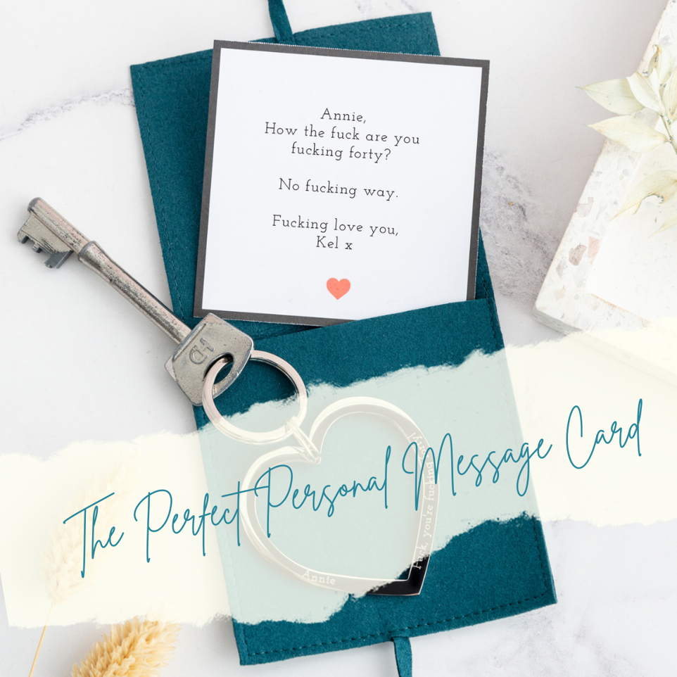 The Perfect Personal Message Card