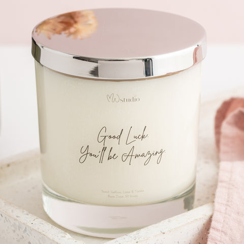 New Job Candles
