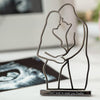 Engraved Pregnancy Keepsake Can't wait to meet you Daddy