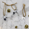 Single penguin decoration - small, medium, large - MW Studio