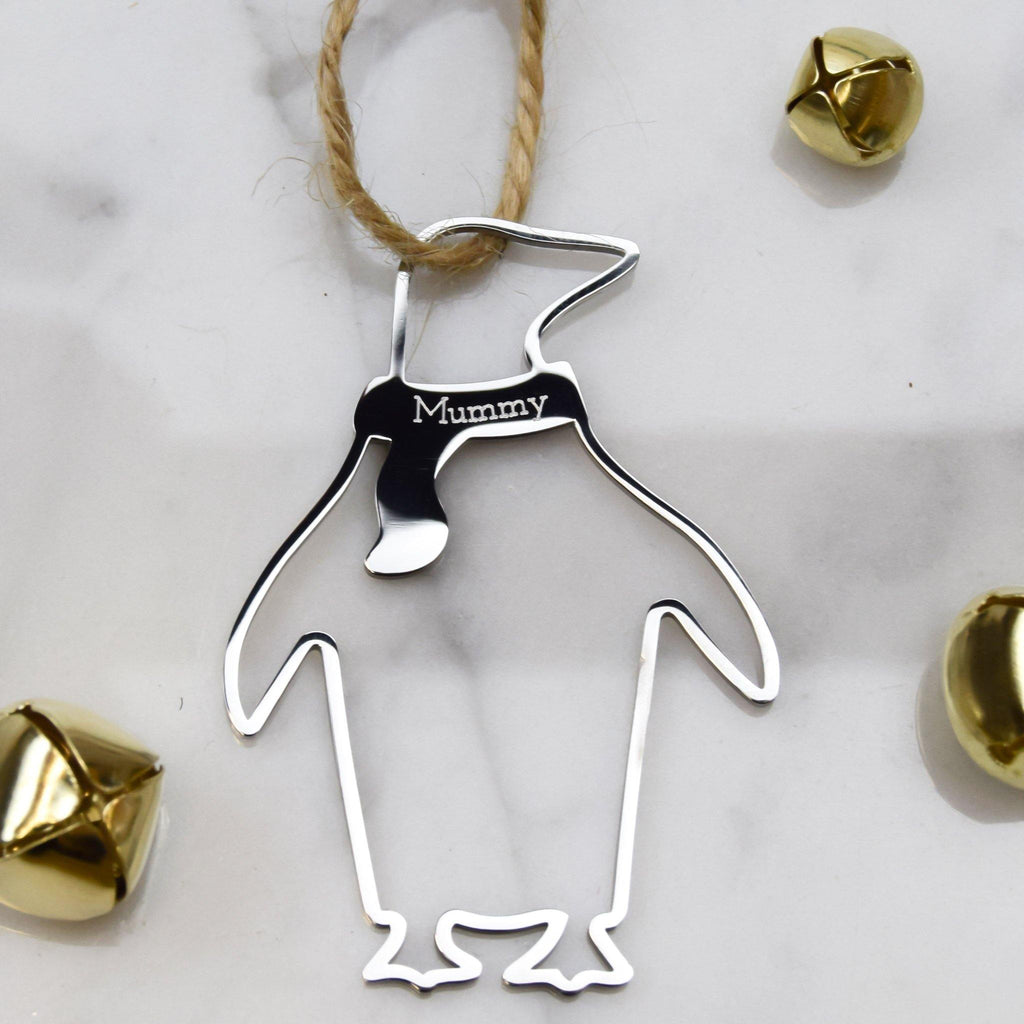 Personalised Penguins Decorations - MW Studio