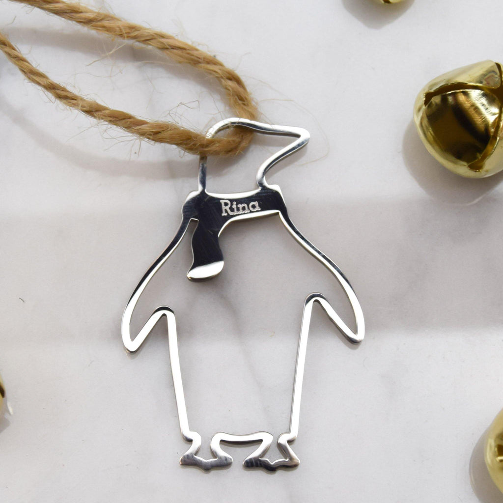 Personalised Penguins Decorations - MW Studio