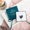 Pocket Hug Charm with the word 'cwtch' engraved
